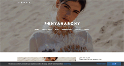 Desktop Screenshot of ponyanarchy.com